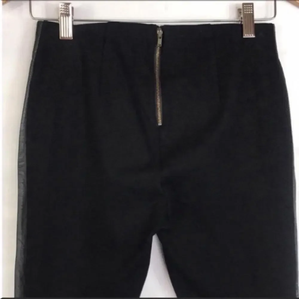 J. Crew Women's High‎ Rise Skinny Stretch Ankle Pants Black Size 2